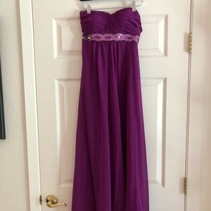 Magenta Formal Floorlength Dress